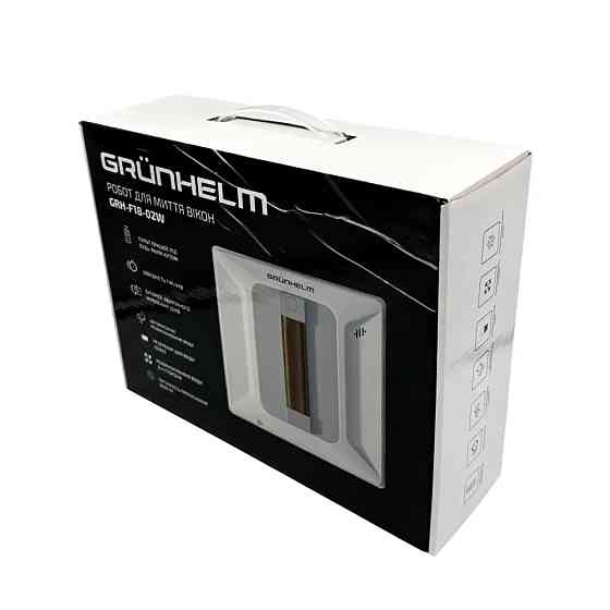 Робот для мойки окон Grunhelm GRH-F18-02W 72 Вт белый Киев