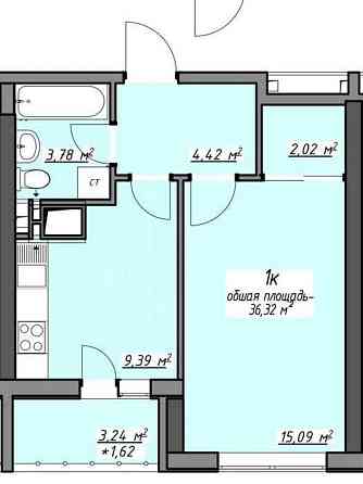 продажа 1-к квартира Одесса, Киевский, 44000 $ Одесса