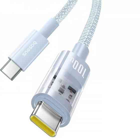 Дата кабель Baseus Gem Fast Charging Type-C to Type-C 100W (2m) (P10373000111-01) Херсон