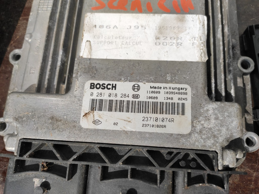 Блок управления двигателем комплект Renault Scenic III 1.6 dci 2009-2016 (237101826R) Ковель - зображення 2