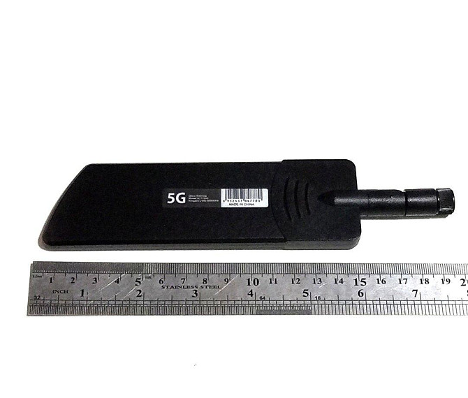 Антенна 700-870/1450-4100/4700-6100 МГц 9dBi, до 30 Вт, SMA-male Дніпро - зображення 8