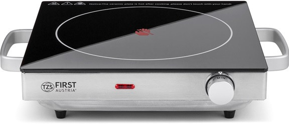 Электроплита First FA-5097 2000-2800 Вт серебристая Київ - зображення 2