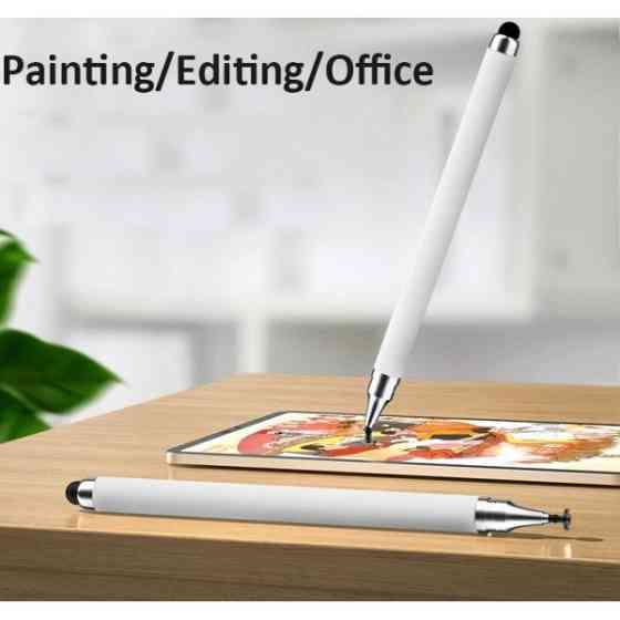 Стилус ручка Universal 2 in 1 Stylus Pen для iOS/Android/iPad White (Код товара:28518) Харьков