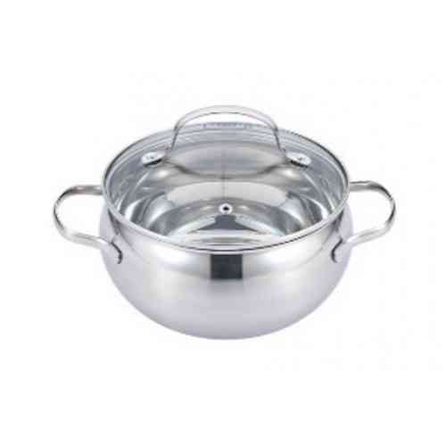 Каструля зі скляною кришкою Lessner 55875-20 20 см 4 л Киев