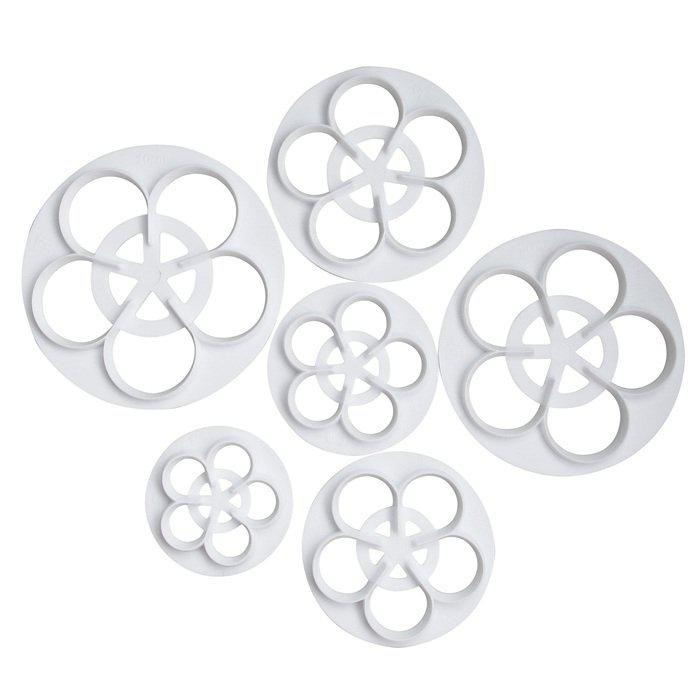 Вирубка кондитерська Empire Троянди EM-8504 6 предметів Київ - зображення 1