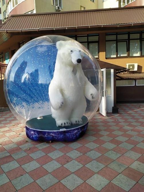 Надувное новогоднее украшение Надувная елка Київ - зображення 6