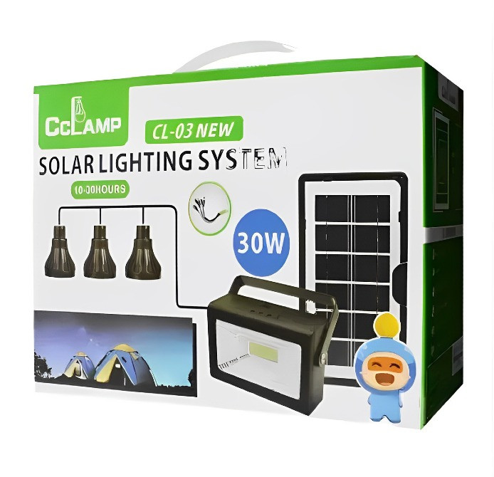 Многофункциональный LED фонарь с солнечной панелью Одесса - изображение 3