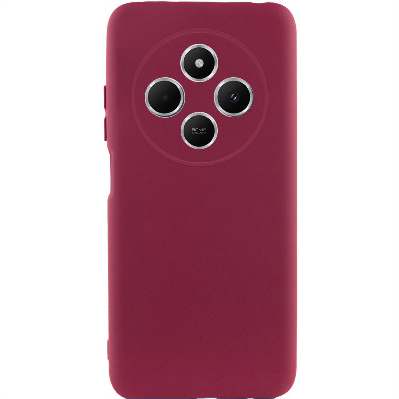Чехол TPU GETMAN Liquid Silk Full Camera для Xiaomi Redmi 14C / Poco C75 Херсон - зображення 4