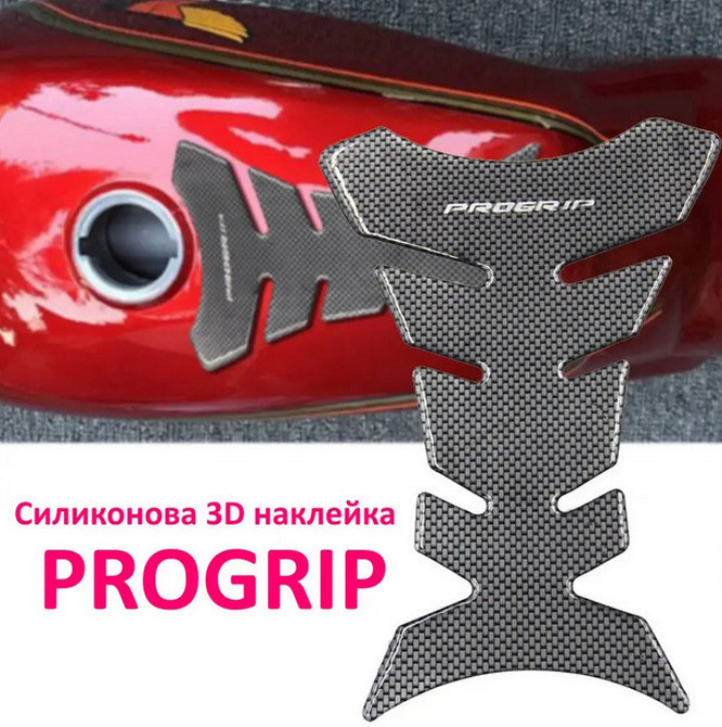 3D-наклейка на бак мотоцикла Київ - зображення 1
