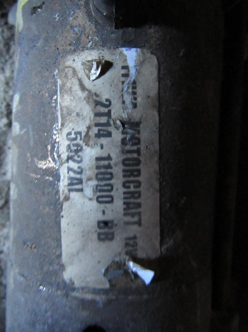 Стартер Ford Connect 1.8 tdi 2002-2013 (2T14-11000-BB) Ковель - зображення 2