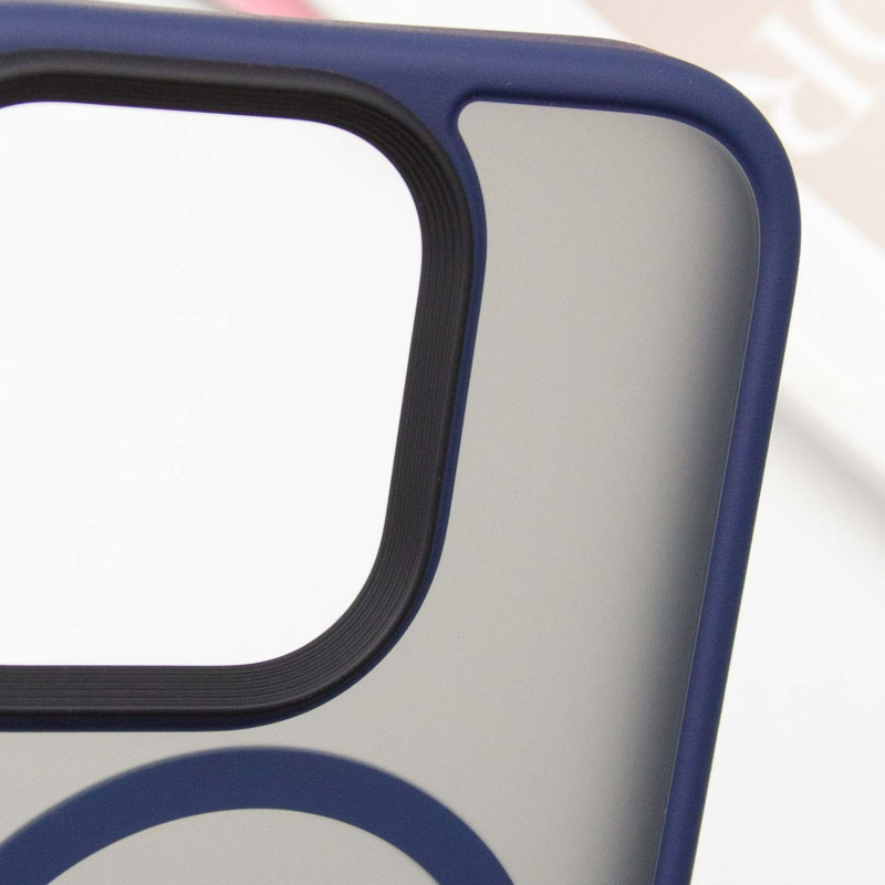 TPU+PC чехол Metal Buttons with MagSafe для Apple iPhone 16 Pro Max (6.9") Херсон - зображення 5