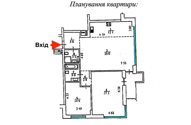 Унікальна пропозиція 3к-студіо 106м2 в ЖК Дипломат, вул Гоголівська Киев - изображение 8