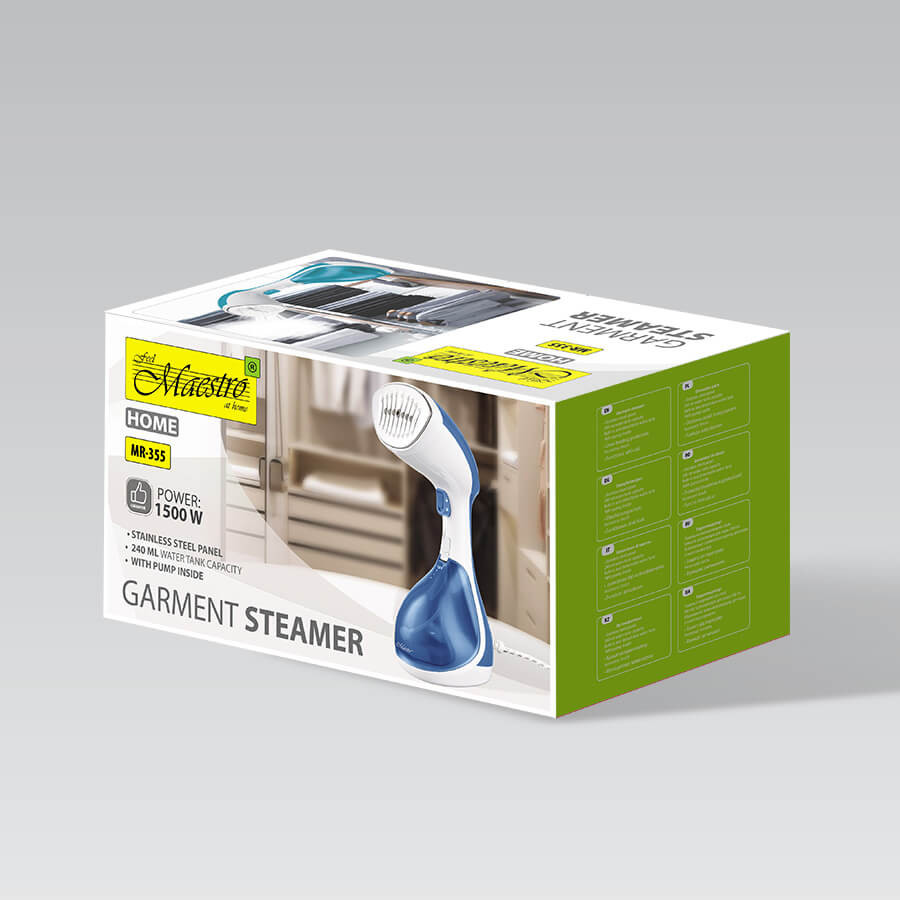 Парогенератор Maestro MR-355-Blue 1500 Вт голубой Київ - зображення 3