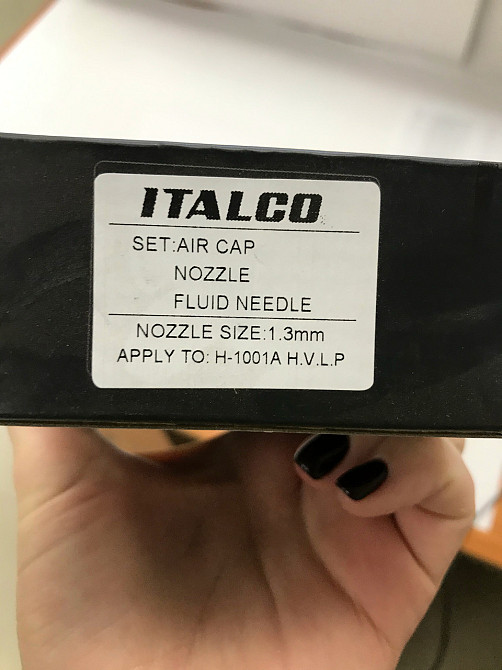 Сопло 1,3мм для краскопульта H-1001A ITALCO NS-H-1001A-1.3 Харьков - изображение 3