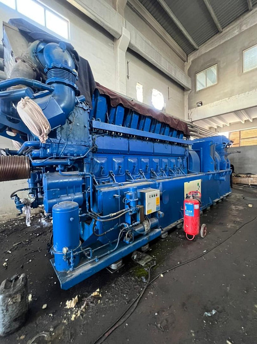 Газовий генератор Bergen 7000 квт. Киев - изображение 7