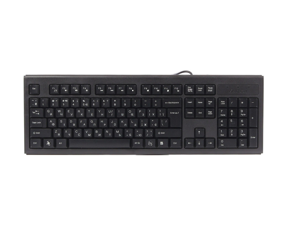 Клавиатура компьютерная проводная A4Tech KM-720USB(Black) черная Київ - зображення 1
