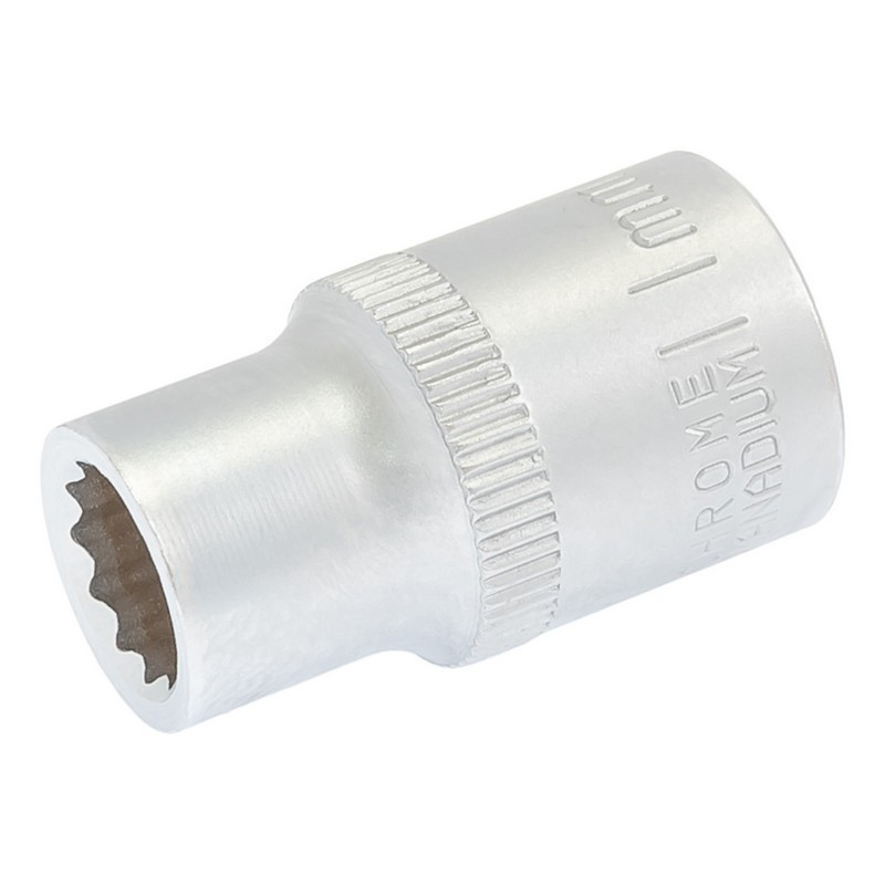 Головка торцевая MASTERTOOL 12-гранная ½" 11 мм L 40 мм CrV 78-0611 Харків - зображення 1