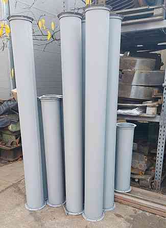 Труба самотечная диаметром 220мм. Толщина металла - 2 мм. Длина - 2м. Київ