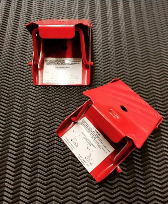 Башмак противооткатный металлический складной 2шт. TORIN  TRF3553 Харьков - изображение 2