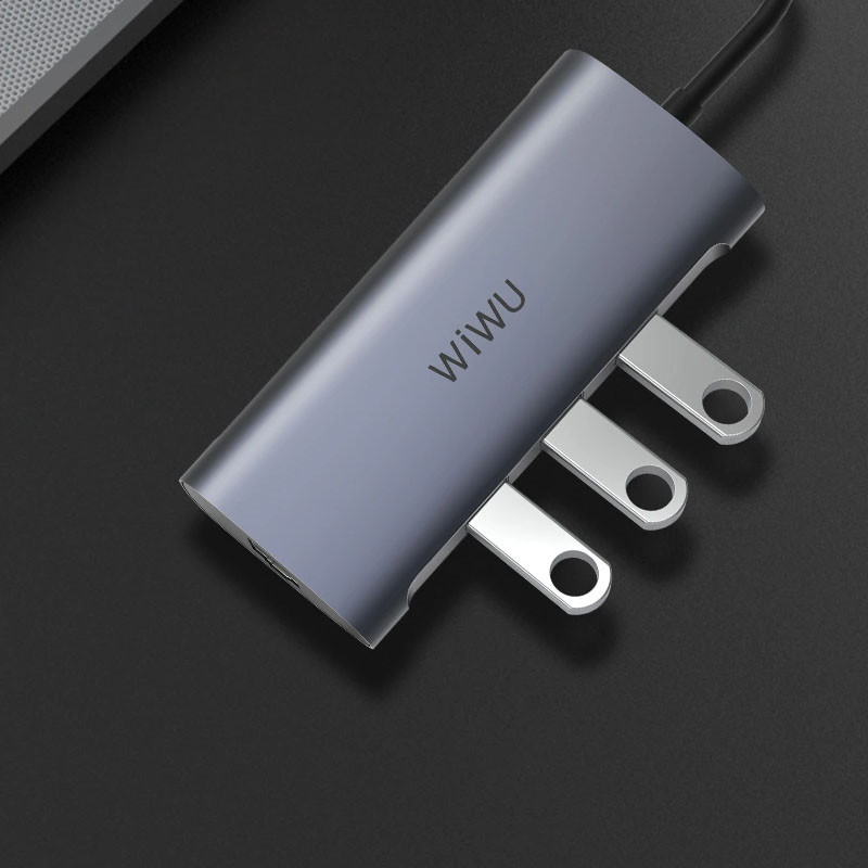 Уценка Переходник HUB WIWU Alpha 831HRT Херсон - зображення 5