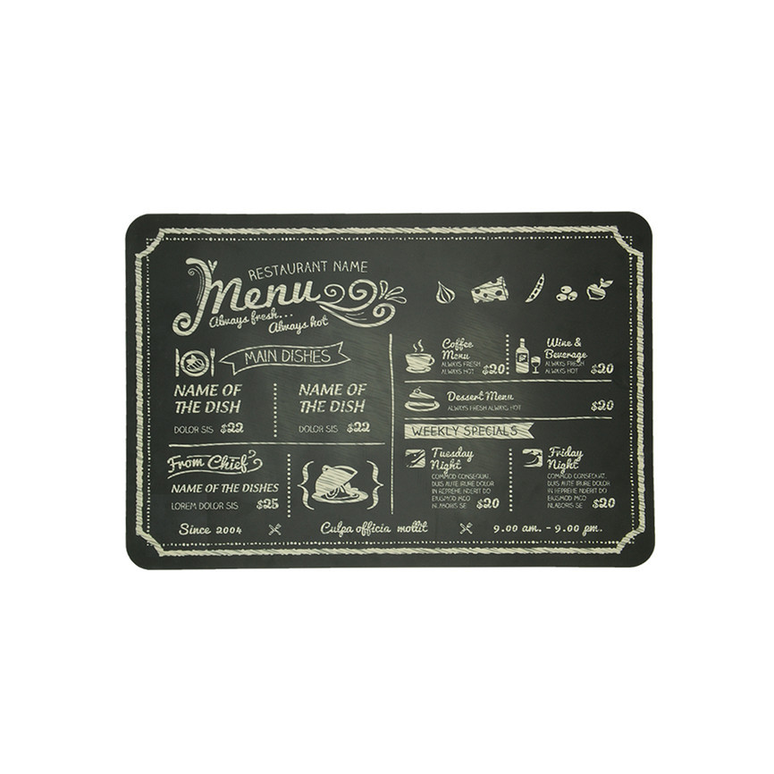 Коврик сервировочный под столовые приборы, 30х45 см, полипропилен, меню, ТМ Мой Дом 01449 Київ - зображення 2