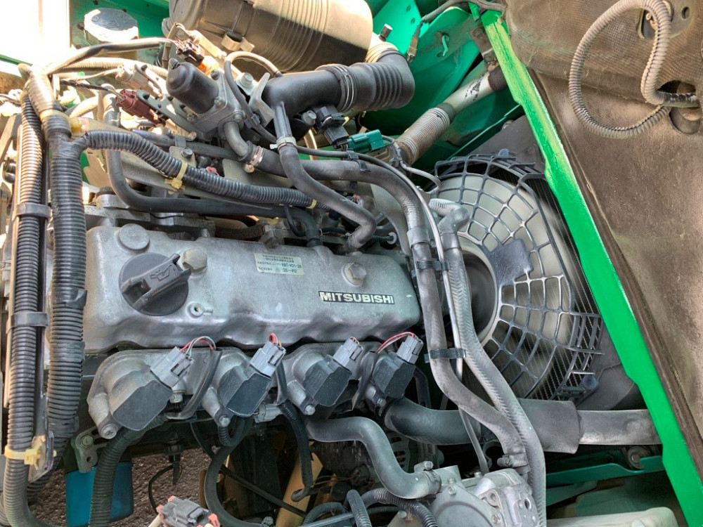 Газ-бензиновий вилочний автонавантажувач Mitsubishi з двома додатковими секціями гідравліки Одеса - зображення 8