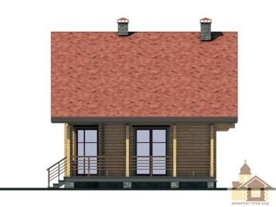 Купити зруб з мангалом під ключ Одесса - изображение 1