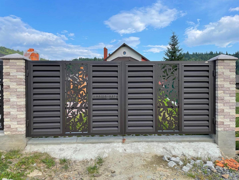 Відкатні ворота Наша Хата Черкассы - изображение 3