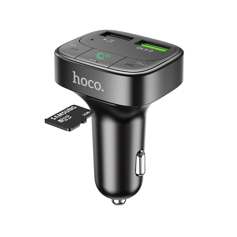 АЗУ FM модулятор Hoco E59 Promise 18W (2USB-A) Херсон - зображення 3