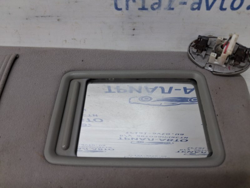 Козырек солнцезащитный правый Toyota Camry XV40 2.4 БЕНЗИН 2AZFE 2006 (б/у) Киев - изображение 3