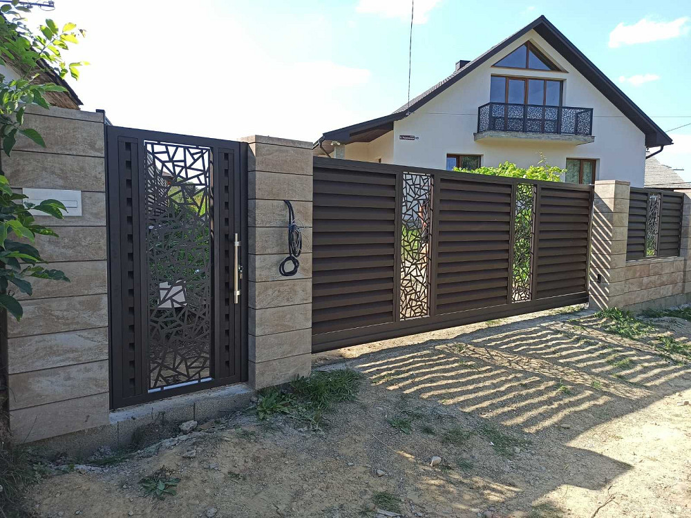 Металева огорожа - паркан від виробника Рівне - зображення 2