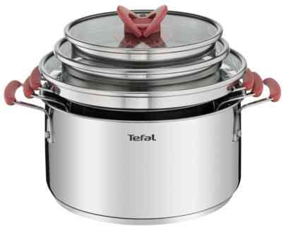 Набір каструль Tefal Opti'space G720S674 6 предметів Киев