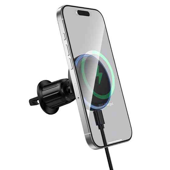 Автодержатель с БЗУ Borofone BH224 Flash 15W (air outlet) Херсон