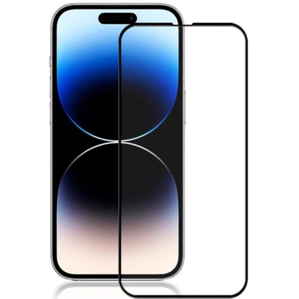 Apple Захисне скло для iPhone 15 Pro Max Black Харьков - изображение 1