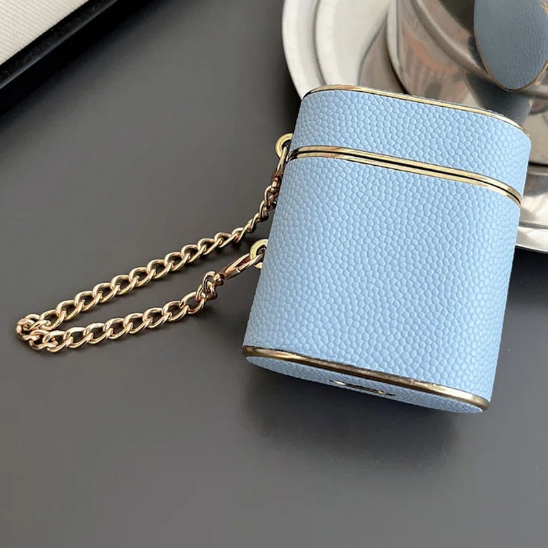 Кожаный футляр Suitcase для наушников AirPods 1/2 Херсон - зображення 5