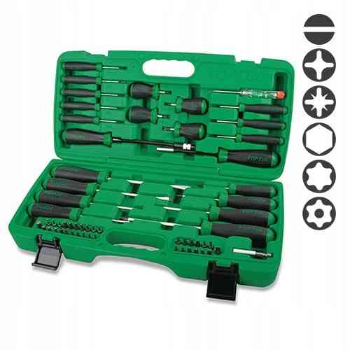 Набор профессиональных отверток и бит TOPTUL 58ед. GAAI5801 Харьков