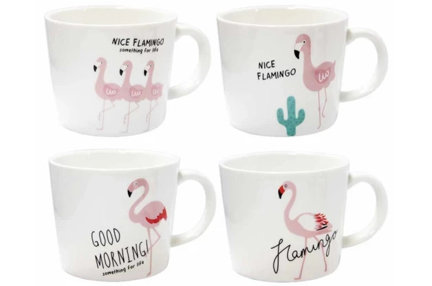 Кружка OLens Прекрасний фламінго Про-8030-56 300 мл Київ - зображення 1