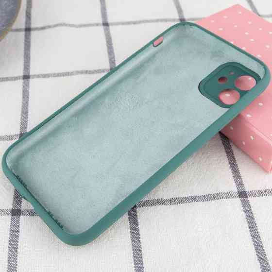 Чехол Silicone Case Full Camera Protective (AA) NO LOGO для Apple iPhone 12 (6.1") Херсон