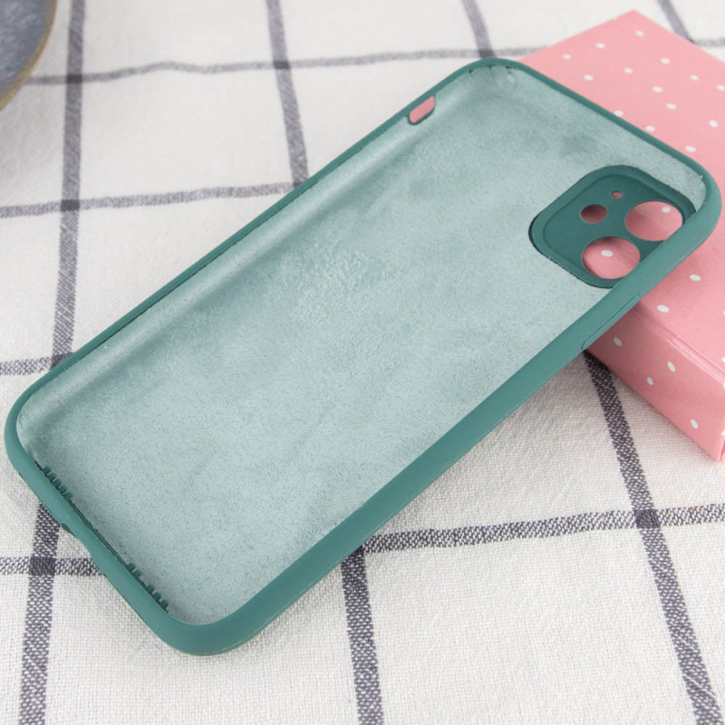 Чехол Silicone Case Full Camera Protective (AA) NO LOGO для Apple iPhone 12 (6.1") Херсон - зображення 2