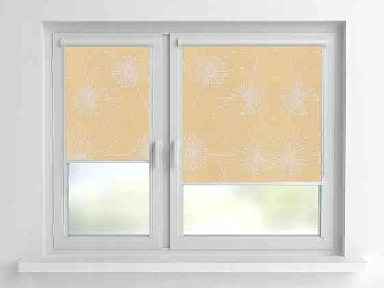 Рулонна штора Rolets Квіти 2-54289-600 60x170 см закритого типу Персикова Київ