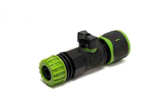 Коннектор быстросъемный MASTERTOOL с вентилем для шланга ½" 92-9373 Харьков