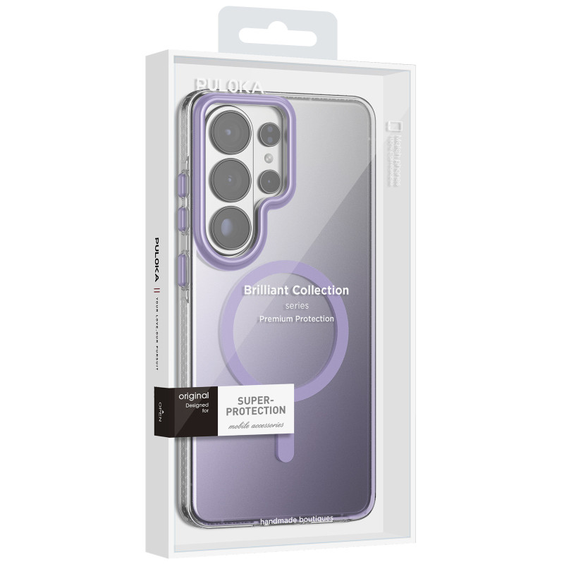 Чехол TPU+PC Puloka Resplendent with Magnetic Fit для Samsung Galaxy S26 Ultra Херсон - изображение 2