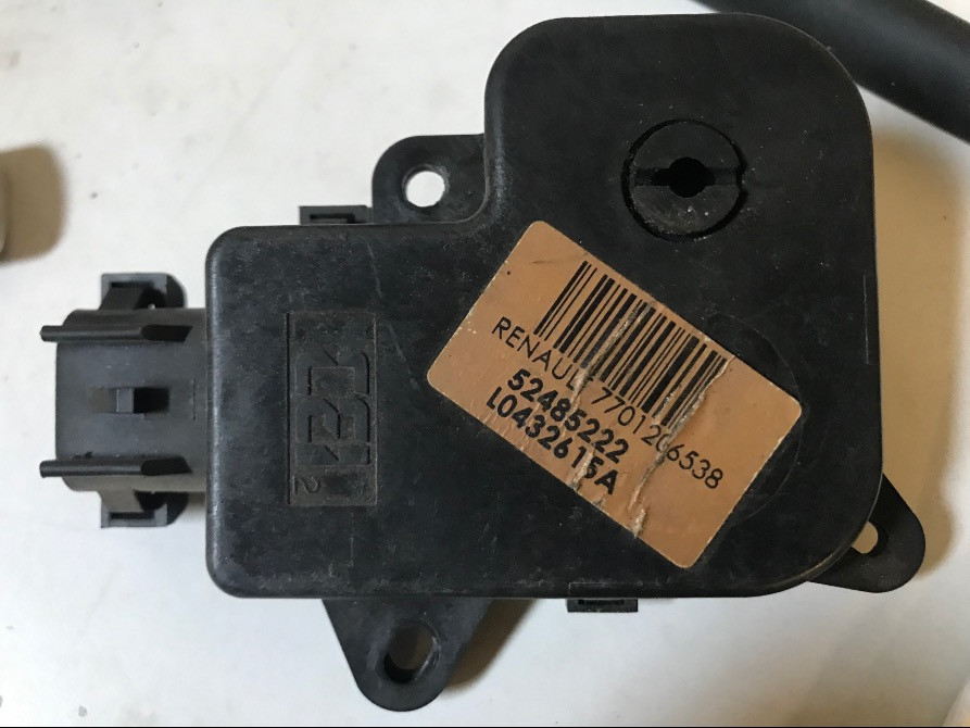 Б/у моторчик заслонки отопителя ,печки Renault Laguna 2, 7701206538, 52485222 Кропивницький - зображення 1
