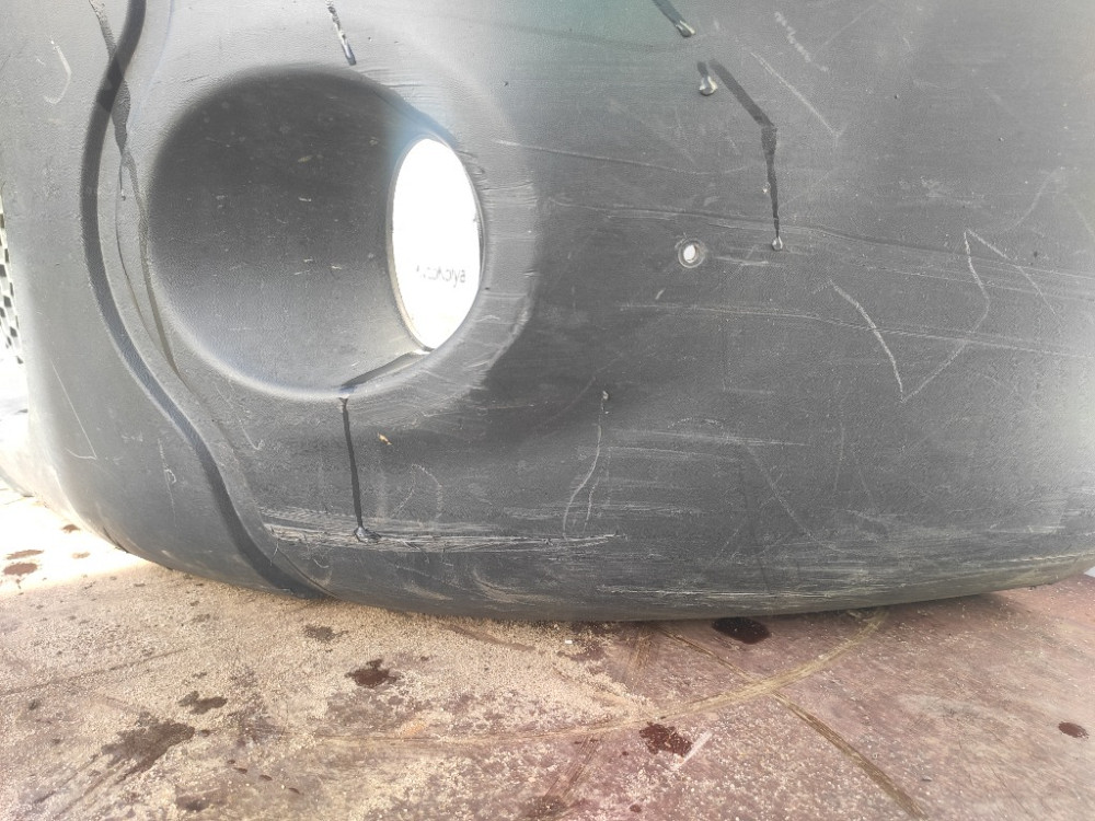 Бампер передний с дефектом Renault Kangoo 2013-2016 груз. (620229800R) Ковель - зображення 3