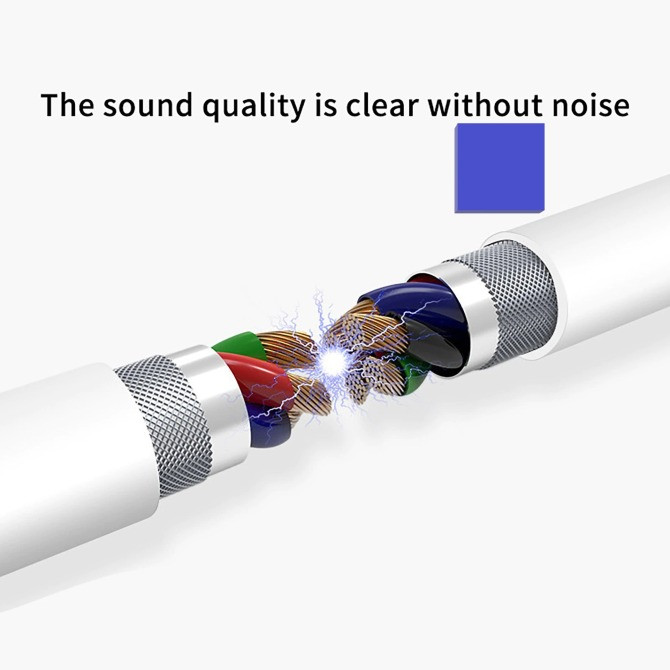 Переходник USB Type-C на Мini jack 3.5 мм для наушников и USB на Type-C Лубни - зображення 2