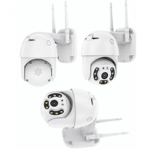 Поворотная уличная IP камера видеонаблюдения PTZ WiFi xm 2mp с удаленным доступом Одеса - зображення 2