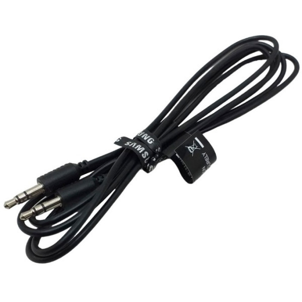 Аудіо-кабель Samsung 3.5 мм - 3.5 мм (M/M) 1.5 м Black (BN39-01286B) (Код товару:39456) Харків - зображення 1