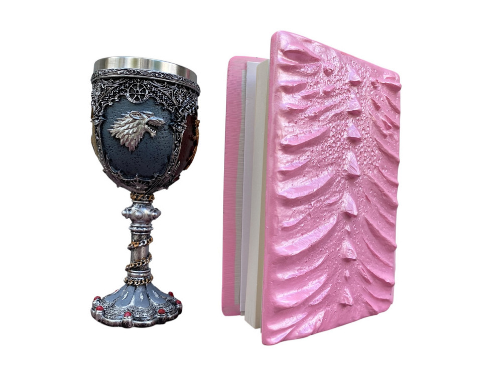 Подарочный набор Бокал 3 Игра Престолов и Блокнот 3 «Дракон Единорога» Київ - зображення 2