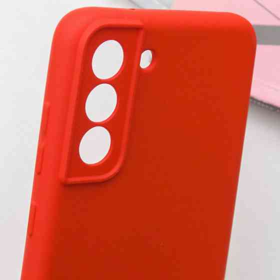 Чехол TPU GETMAN Liquid Silk Full Camera для Samsung Galaxy S21 FE Херсон
