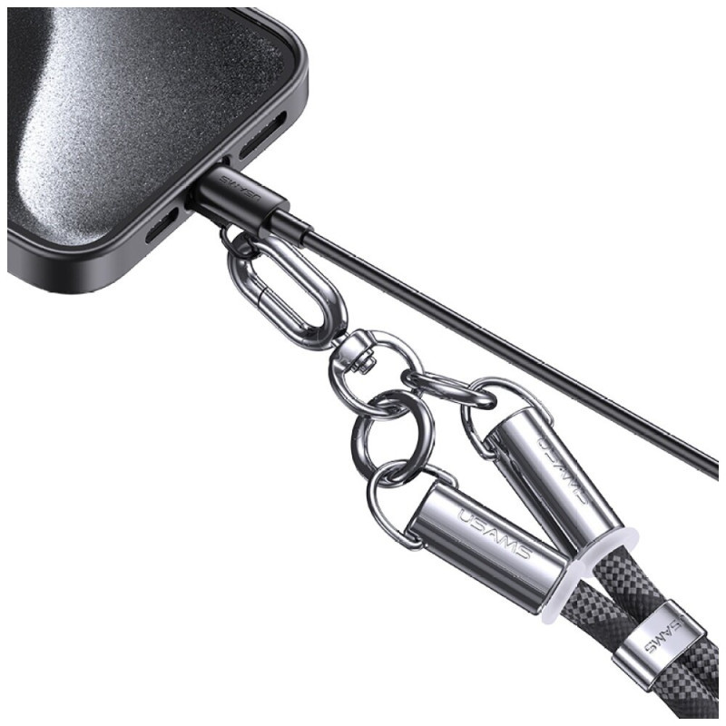 Дата кабель-шнурок Usams US-SJ746 Type-C to Lightning 30W (1.2m) Херсон - зображення 5